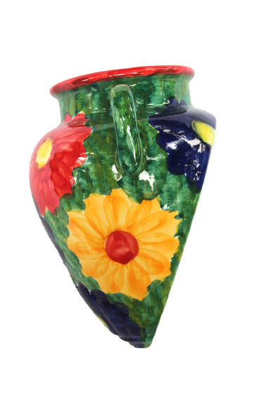 Wall hanging Spanish Tinaja - Primavera - Hand Painted in Spain